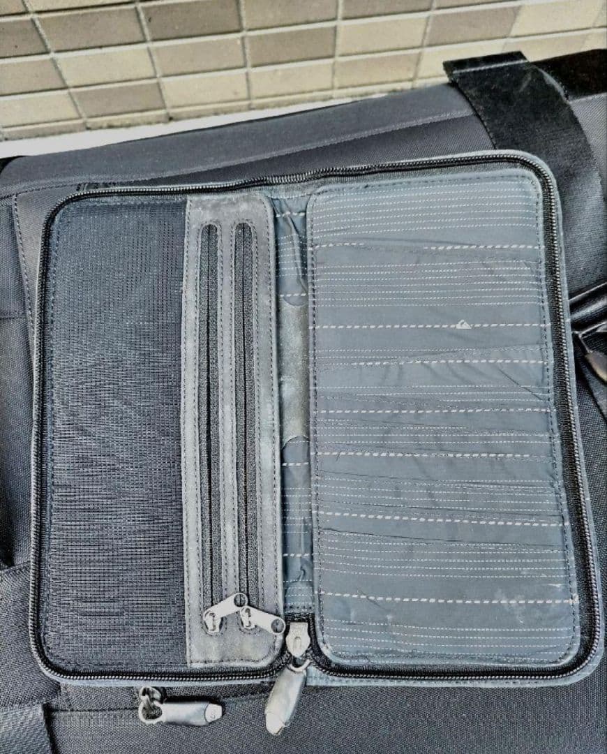 クイックシルバー　ビック　ソフト　キャリーケース　黒　114L