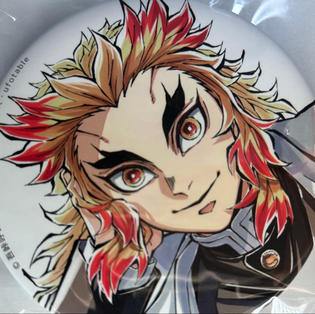 鬼滅の刃　煉獄杏寿郎　コミケC104　寝そべり　缶バッチ　チェキ風ブロマイド