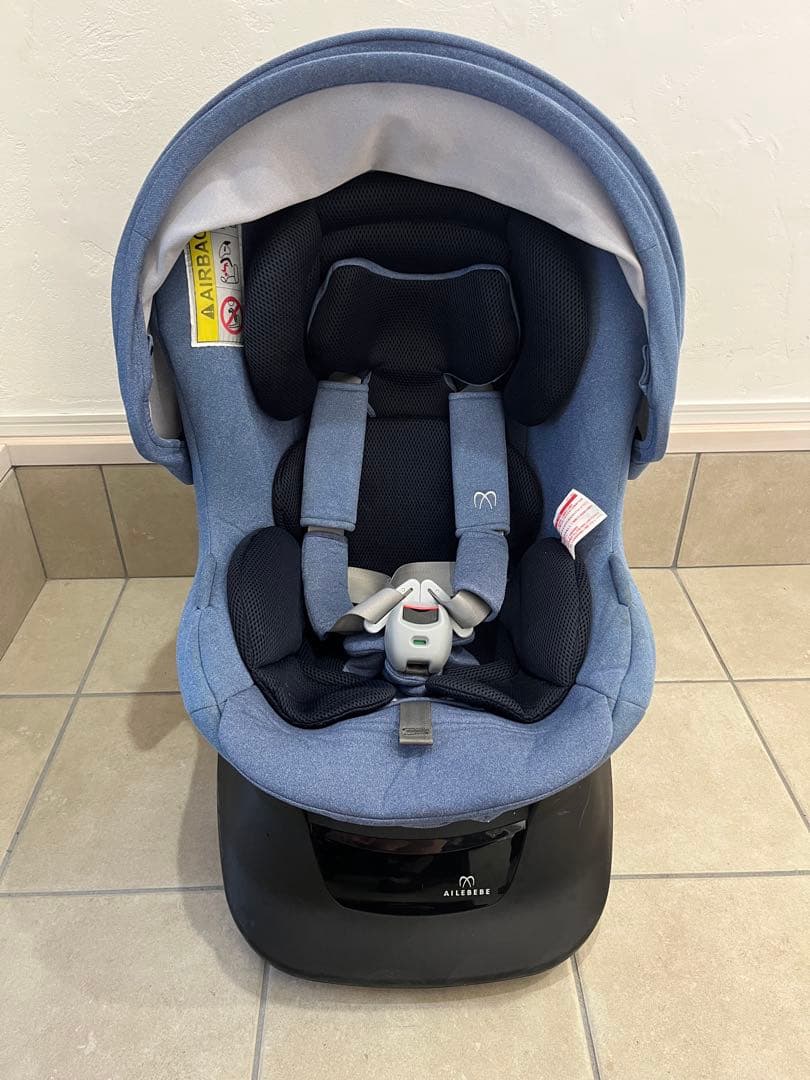 ⭐️週末限定⭐️ エールべべ　クルット　回転　新生児　チャイルドシート　サンシェード