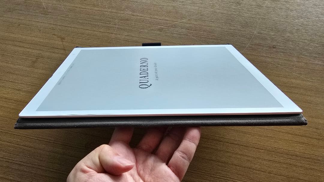 クアデルノ　QUADERNO A4 Gen.2　カバーつき