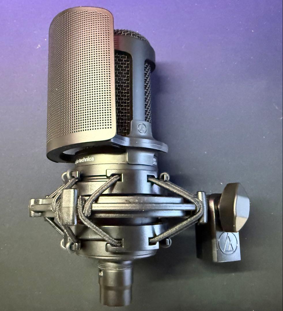 AT2020 ショックマウント＋ポップガード＋　ケース　セット