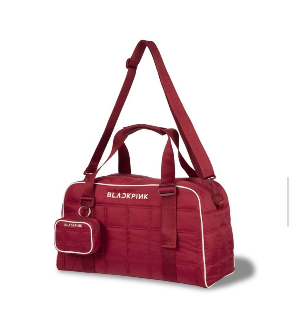BLACKPINK ボストンバッグ&ポーチ -BLACKPINK LOGO-