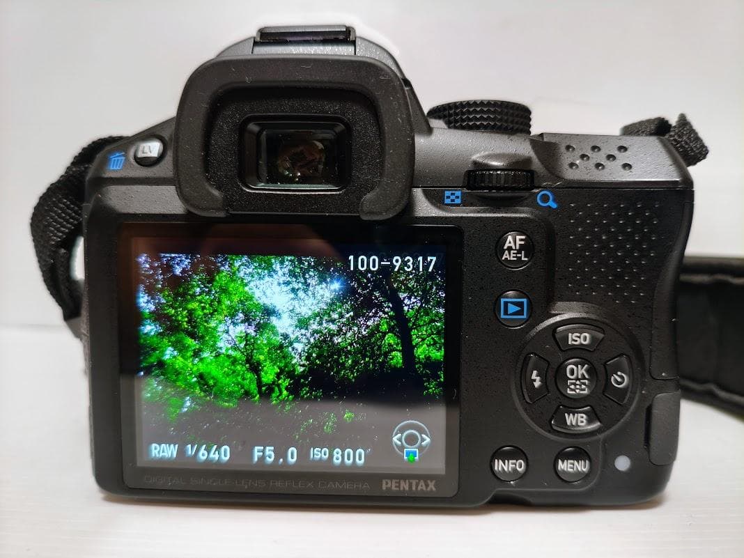 【黒死病対策】【内臓電池交換】PENTAX K-30 ブラック