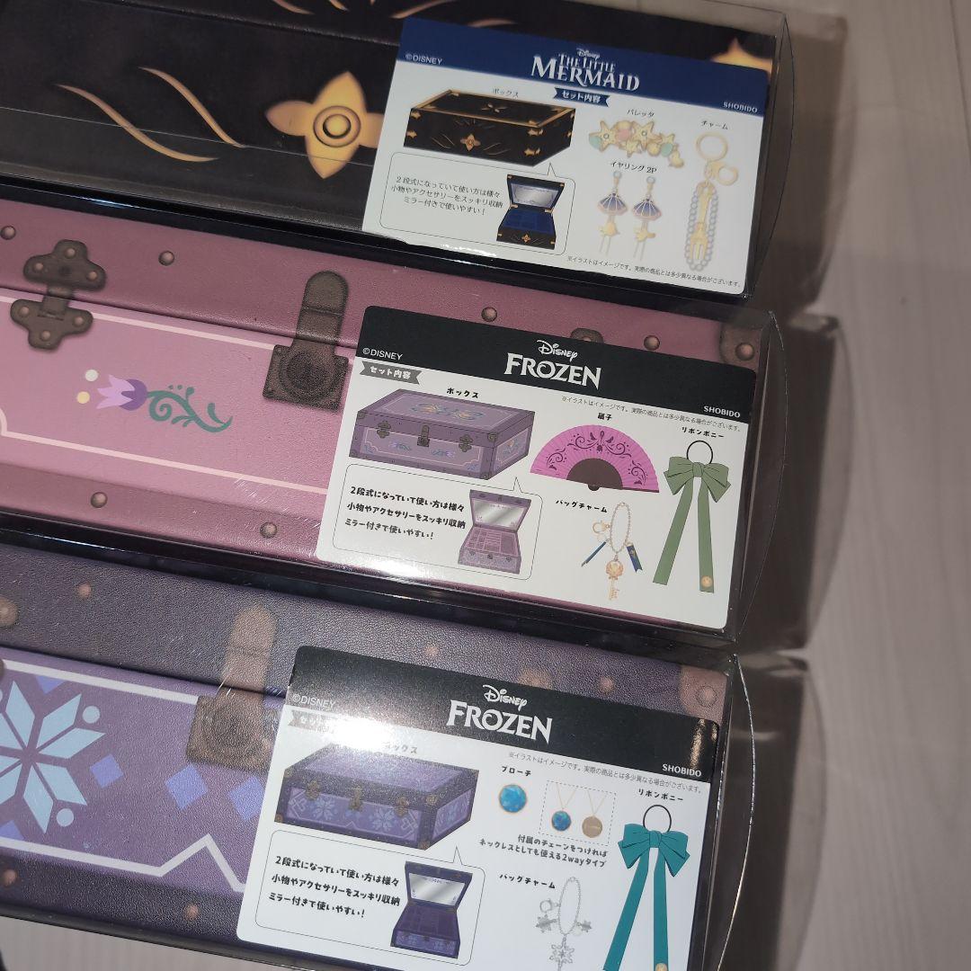 ジュエリーボックス　ちはる　しまむら　エルサ　アナ　アリエル