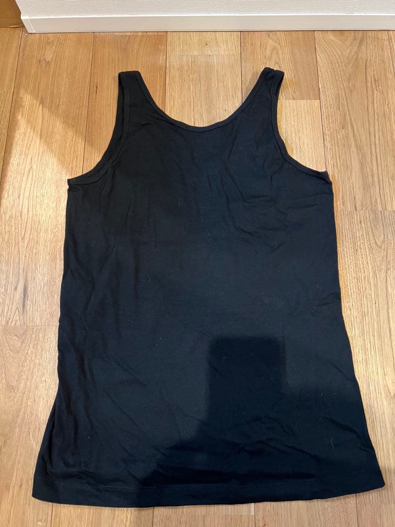 アレキサンダーマックイーン AlexanderMcQueen タンクトップ 黒金