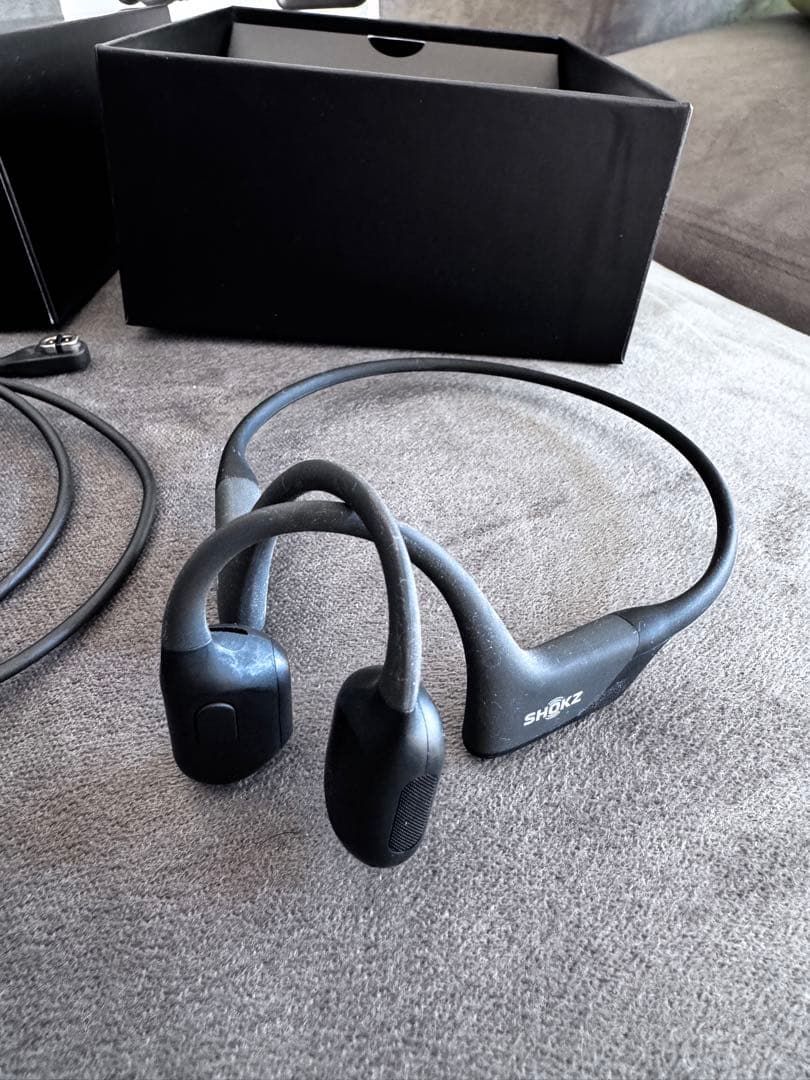 SHOKZ OPEN RUN PRO 骨伝導イヤホン ブラック
