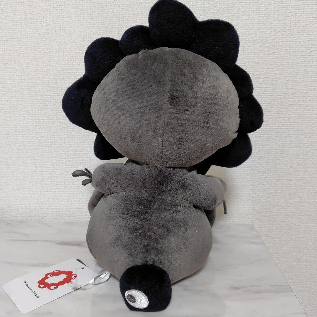 黒 ミャクミャク　お手玉風 ぬいぐるみ　Мサイズ