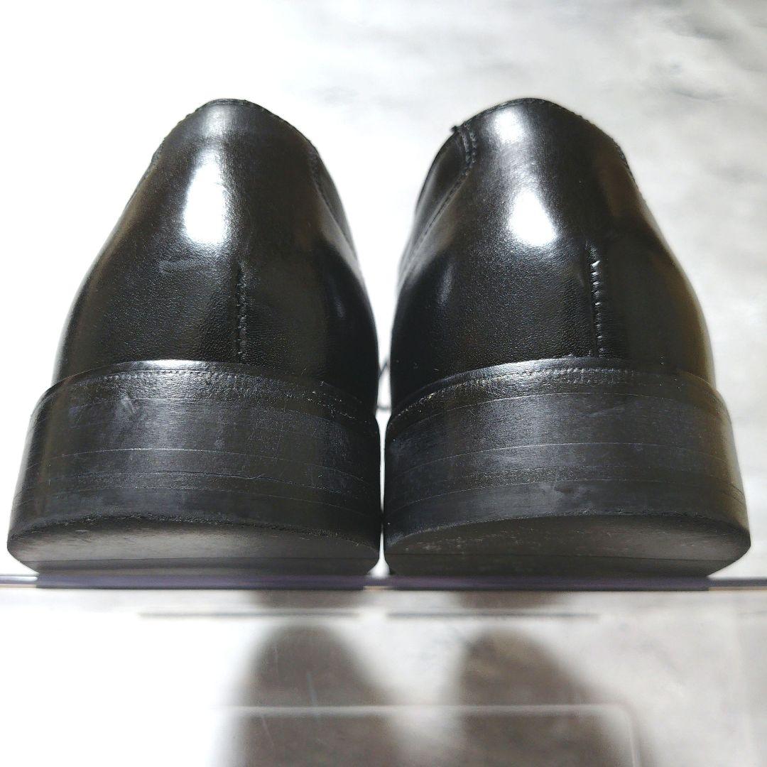 【人気デザイン】極美品 コールハーン【8w】ストレートチップ ビジカジ 本革 黒