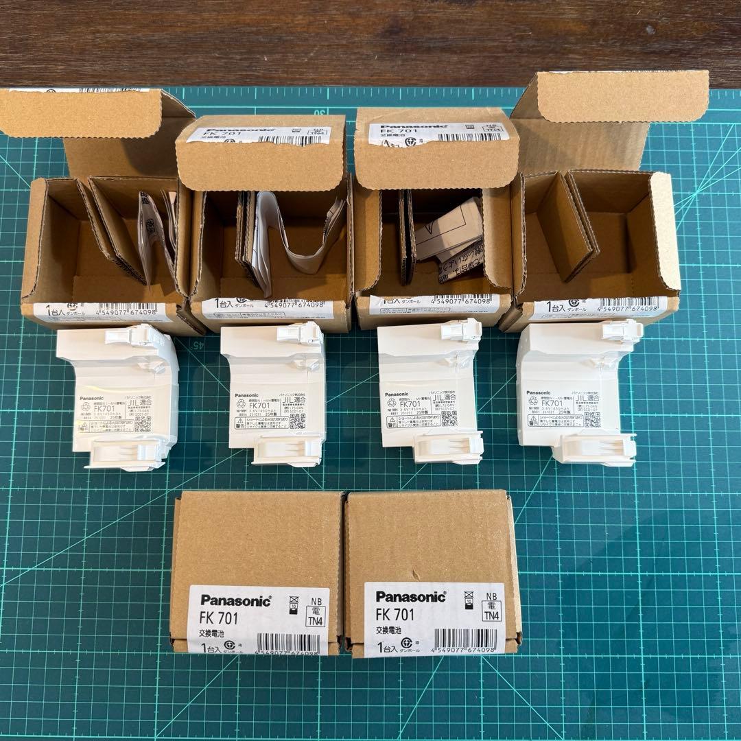 パナソニック 3. 6V1450mAh ニッケル水素蓄電池 FK701