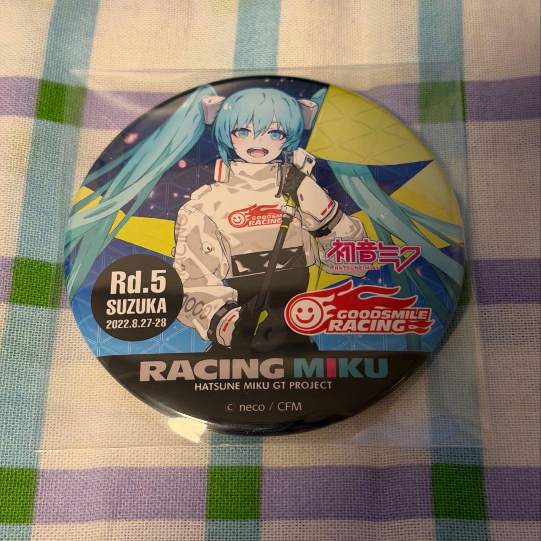 初音ミク レーシングミク 2022ver 缶バッジ ⑤