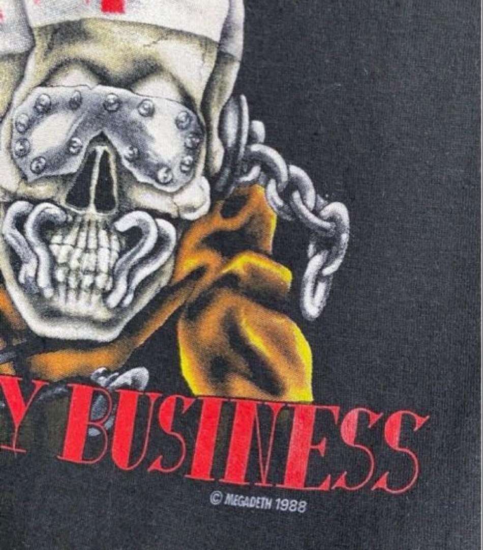 MEGADETH Tシャツ 1988