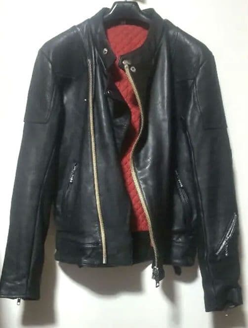 早い者勝ち★ロンジャン UKライダースサイズ38