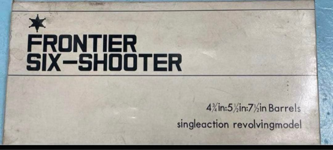 ＭＧＣ コルトＳＡＡ フロンティア シックスシューター