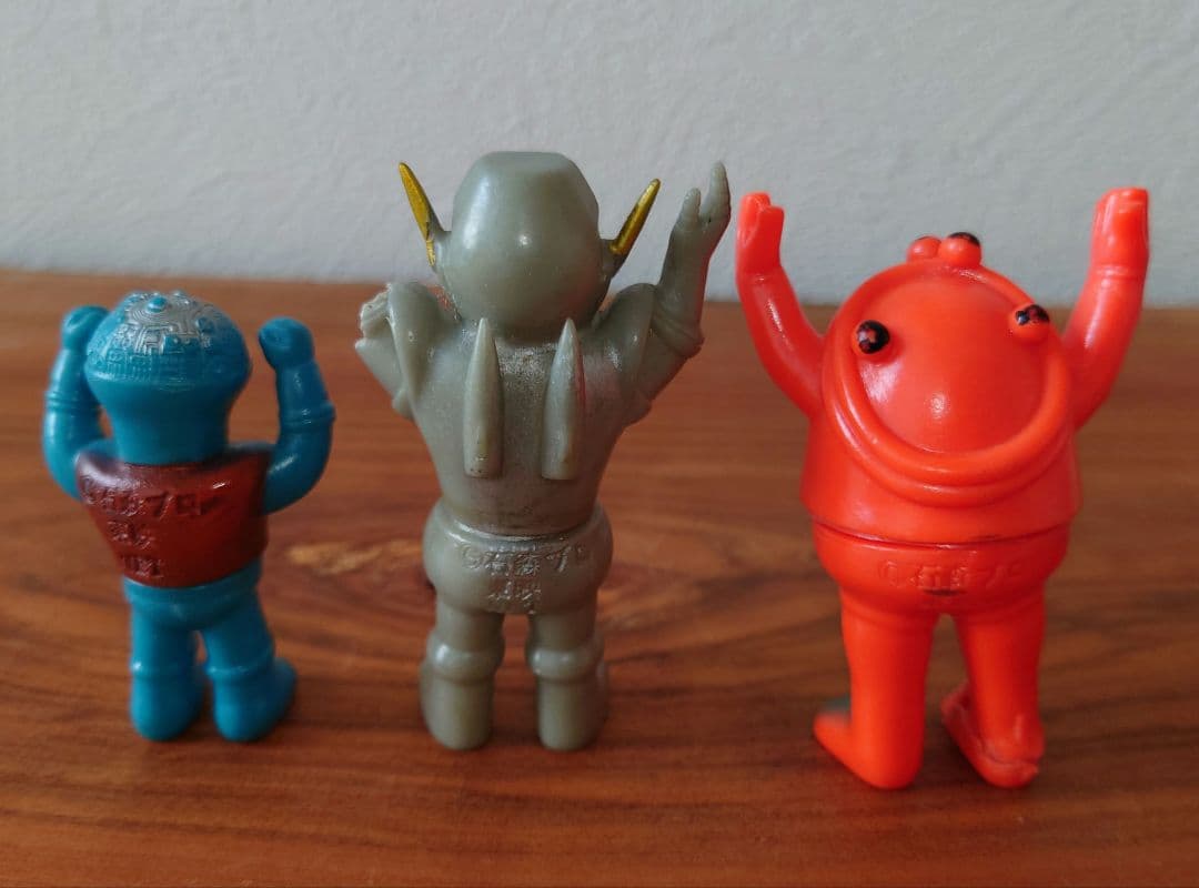 ソフビ　ジャンクセット　ウルトラの母　サラセニアン　ロボコン　当時物　部品取り