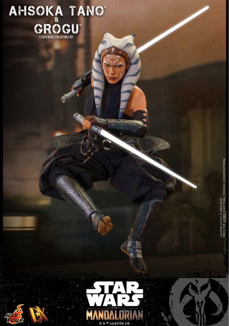 【美品】アソーカ・タノ　グローグー［ボーナスアクセサリー付］　マンダロリアン