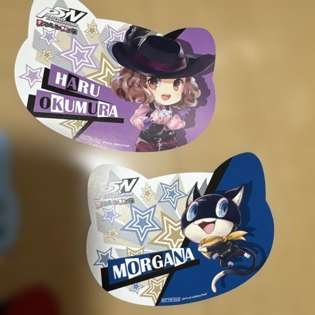 ペルソナ５　ナンジャタウン　アクリルスタンド　全９種　おまけ付　雨宮蓮　明智吾郎