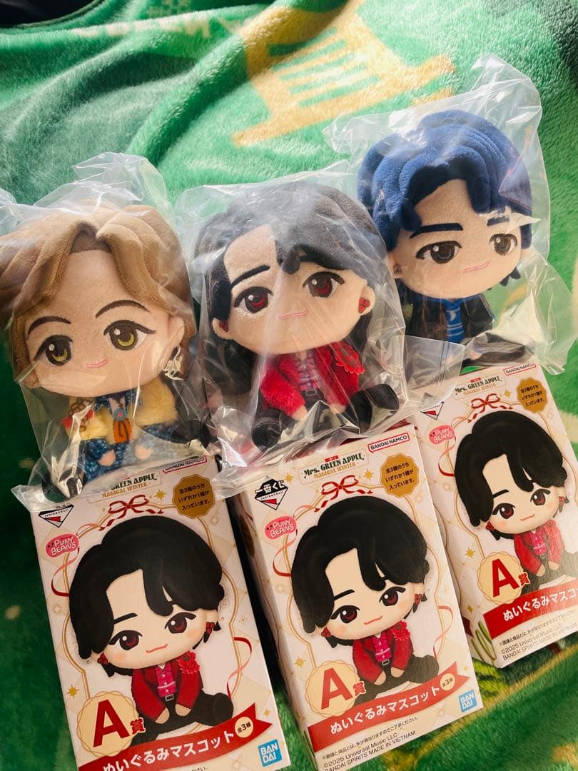 一番くじ　ミセスグリーンアップル　A賞 キャラクターセット