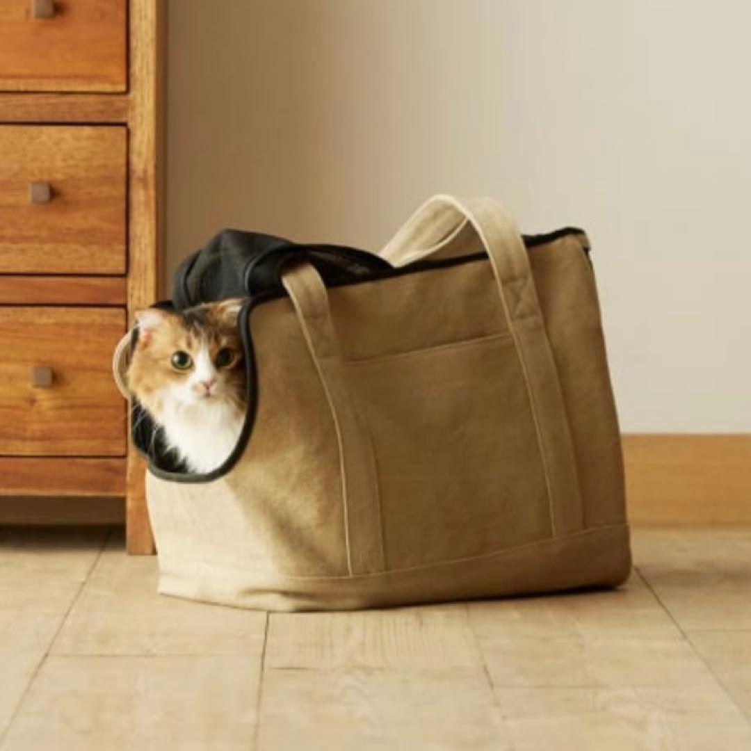 マザーハウス×RINNコラボ 猫用キャリーバッグ