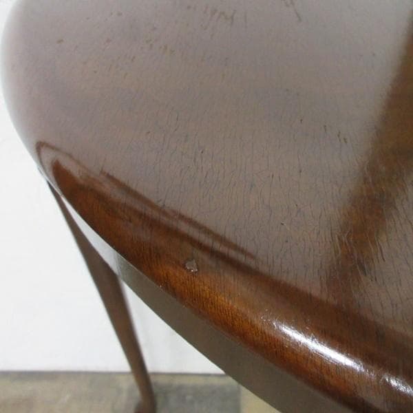 イギリス アンティーク 家具 コンソールテーブル ハーフムーン 英国 6641c