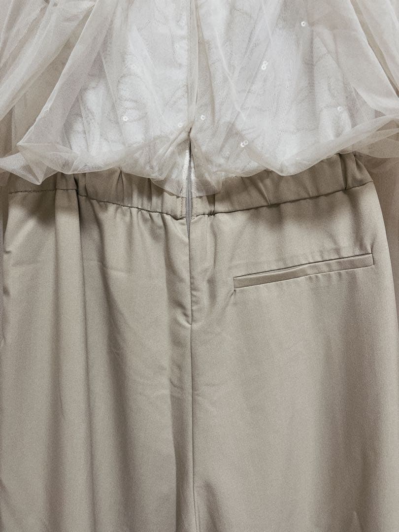 ★新品★リルアー　Lace layered rap pants dress