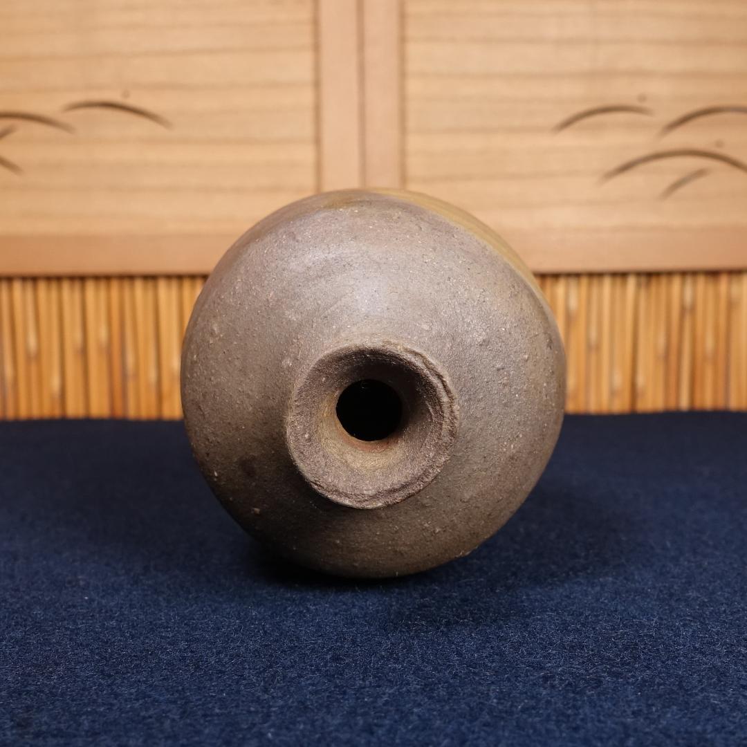 人間国宝 金重陶陽 三男 金重晃介 備前徳利 共箱