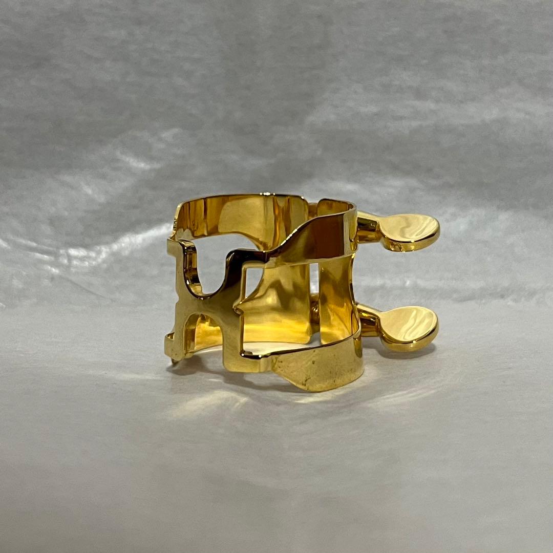 HARRISON ハリソン リガチャー アルトサックス A3 フォルテ 金メッキ