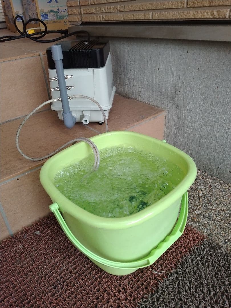 【安永(EP-80E-L)80L】003　エアポンプ　ブロワ　浄化槽