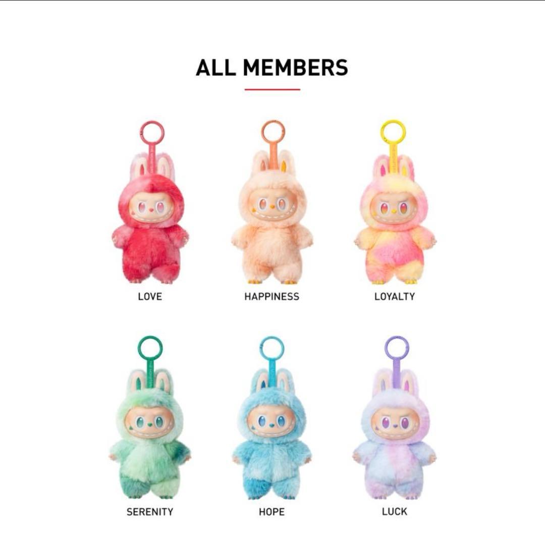 ラブブ アソート ボックス 箱 6個入 Labubu Energy シークレット