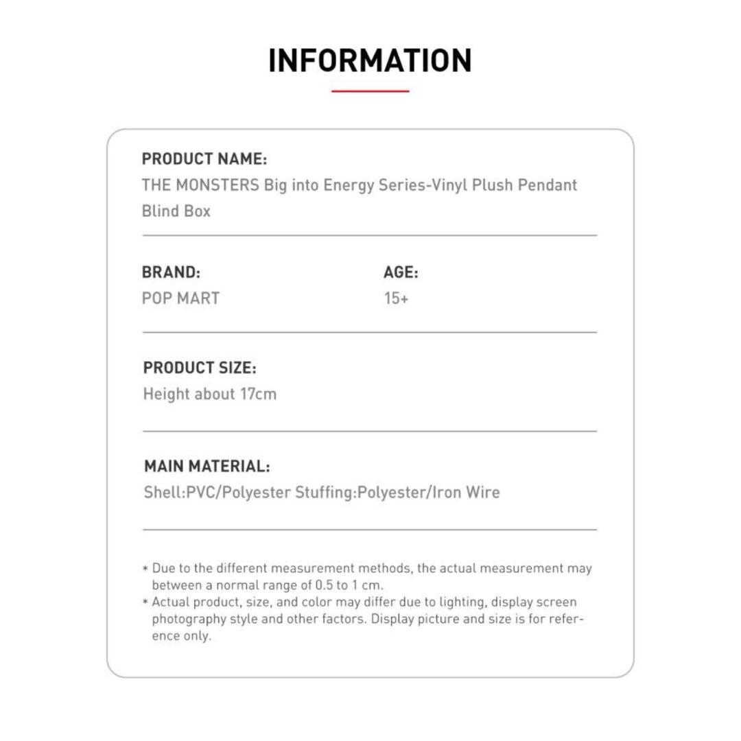 ラブブ アソート ボックス 箱 6個入 Labubu Energy シークレット