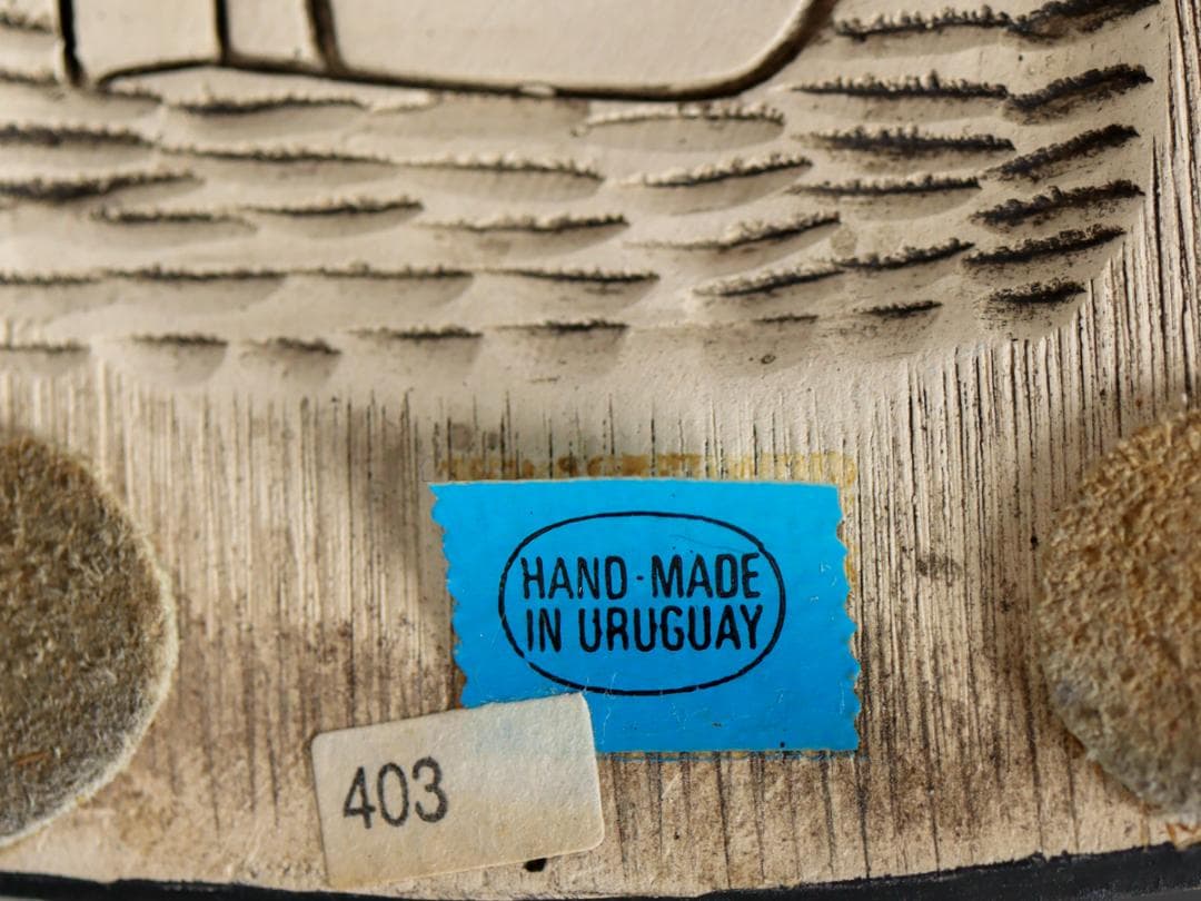 アーテサニア・リンコナダ ゾウ ペア 19.5cm 象 陶製 置物