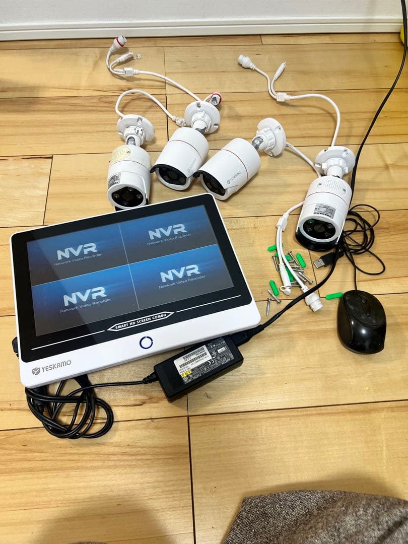 防犯カメラ YESKAMO P912-JP3004