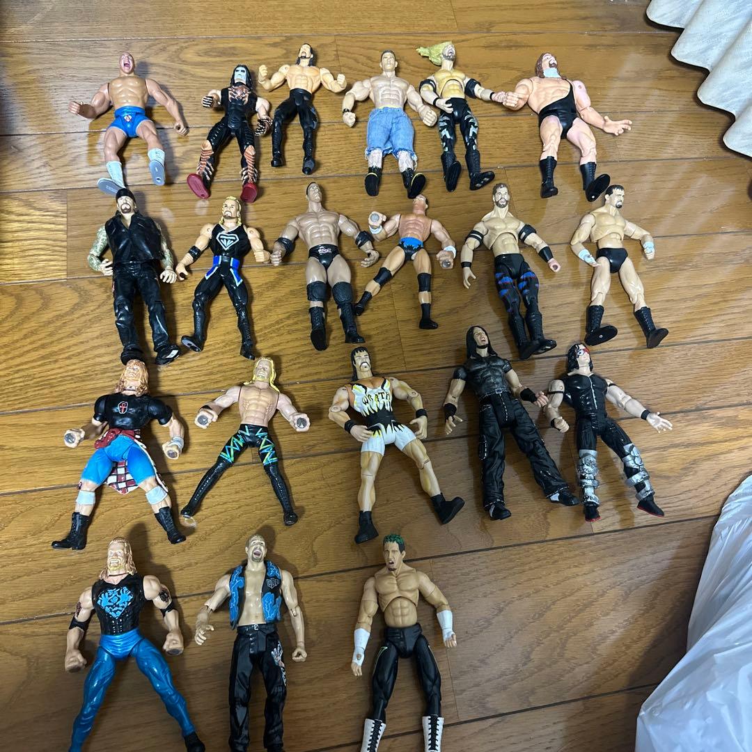 WWE WWF WCW ECWプロレスラー フィギュア セット
