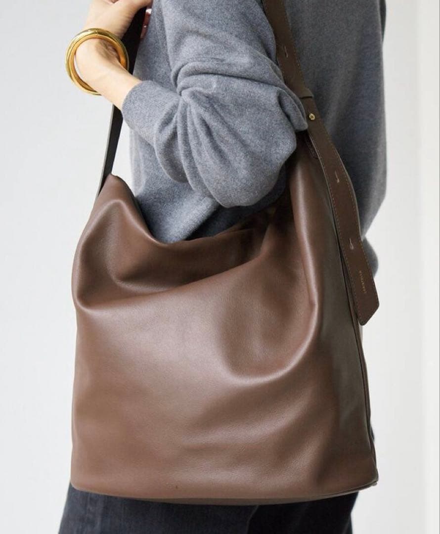 IENAイエナ購入◆新品LOSTRELLA ワンショルダーバッグ ブラウン