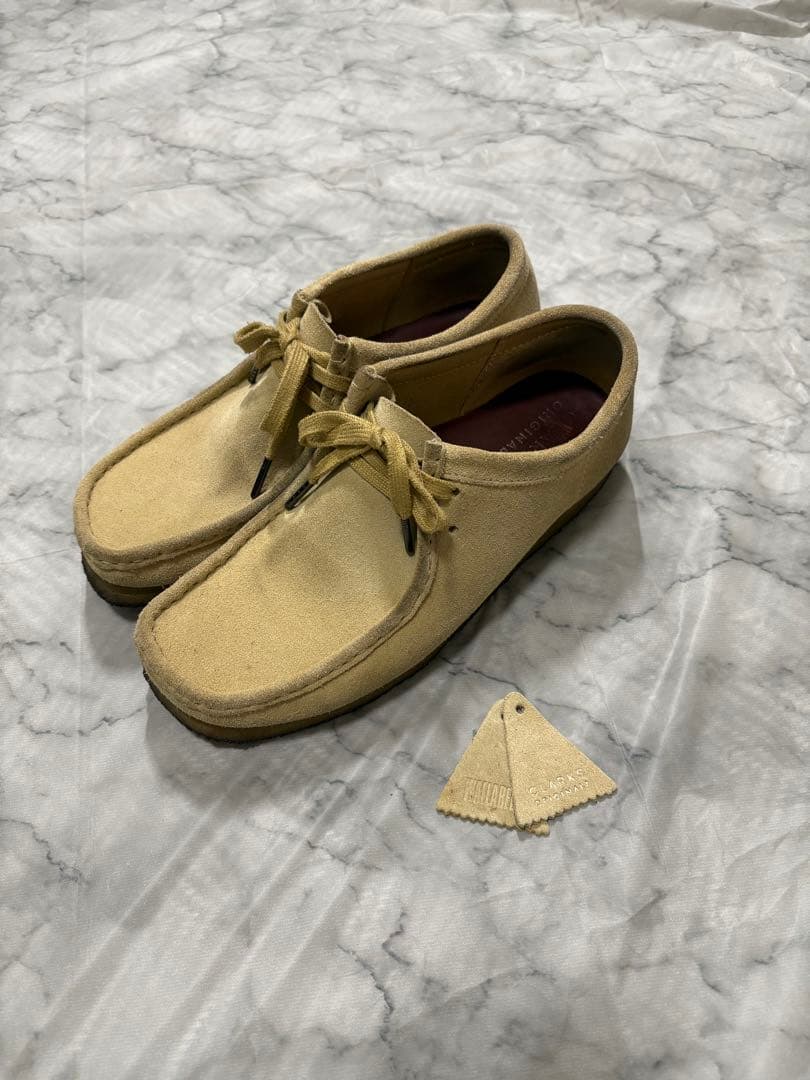 【定番】Clarks Originals クラークス ワラビー メープルスエード