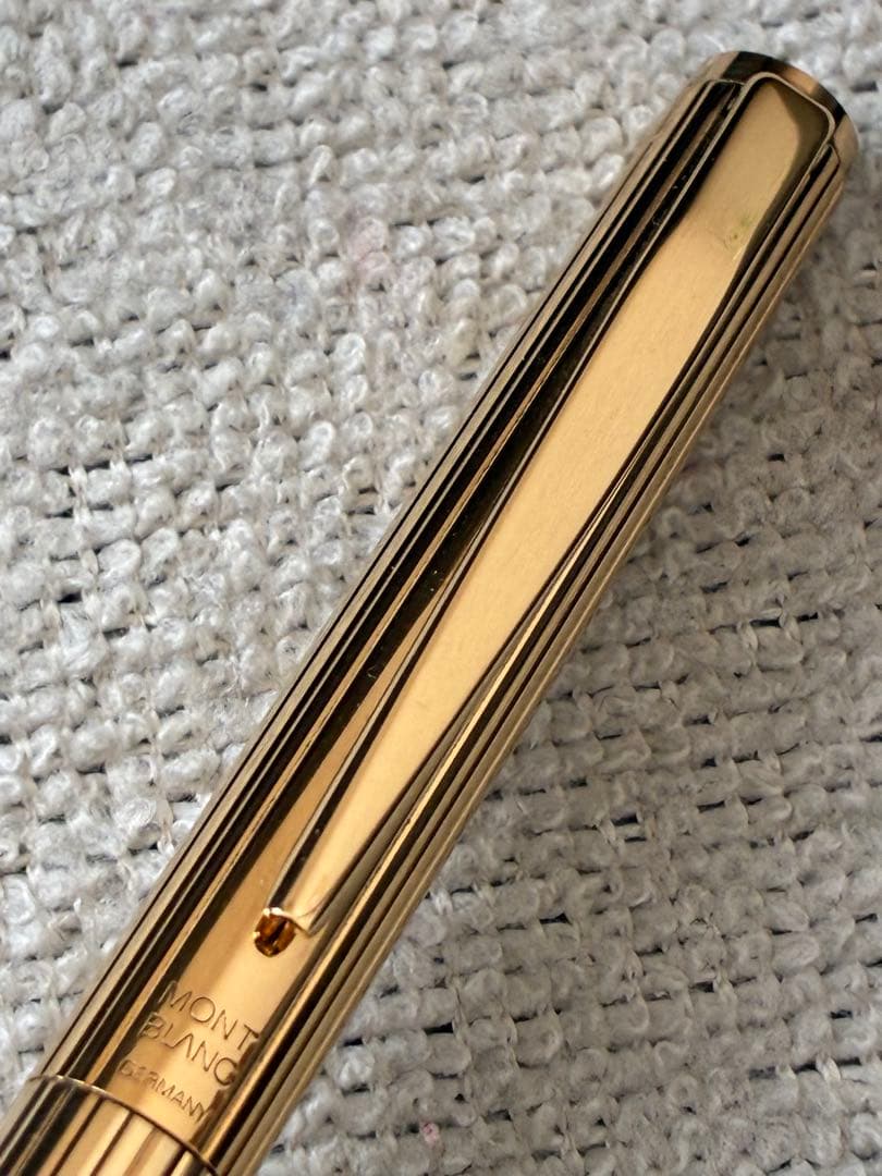 エ*和様 ◾️MONT BLANC モンブラン◾️ゴールド ボールペン・万年筆
