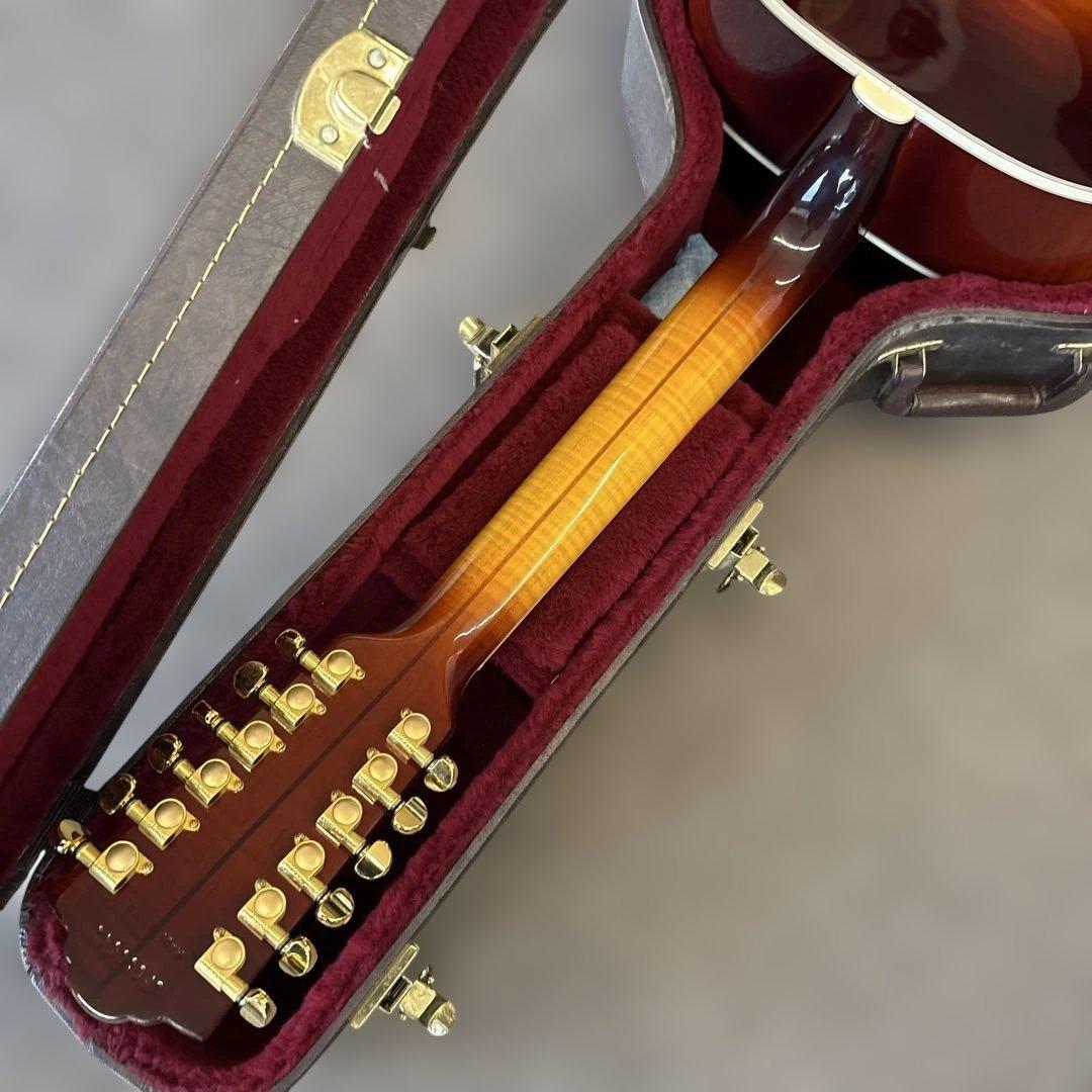 ギルド　JF65-12 チェリーサンバースト　美品　純正ハードケース