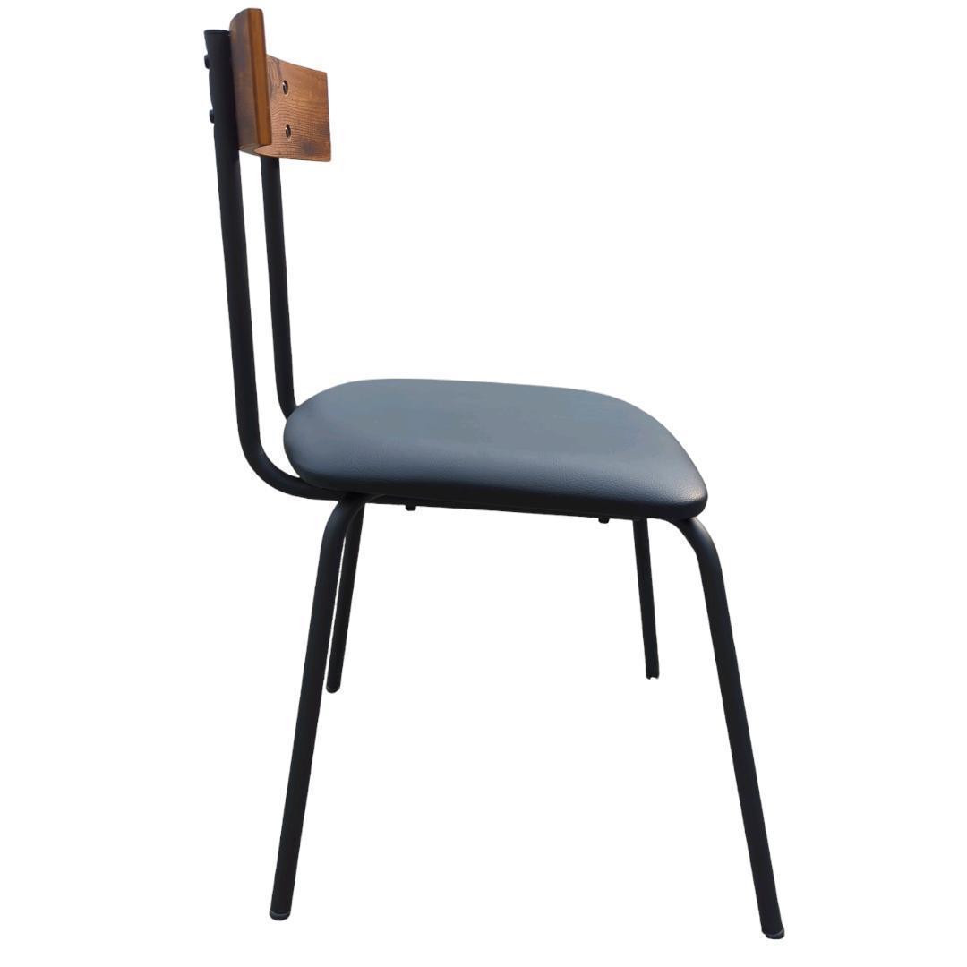 【送料無料】ニトリ　テーブル＆チェア　ユーズド加工木目調