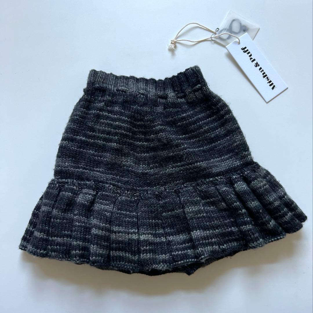 misha&puff ミシャアンドパフ　6Y スケポン　ニットスカート