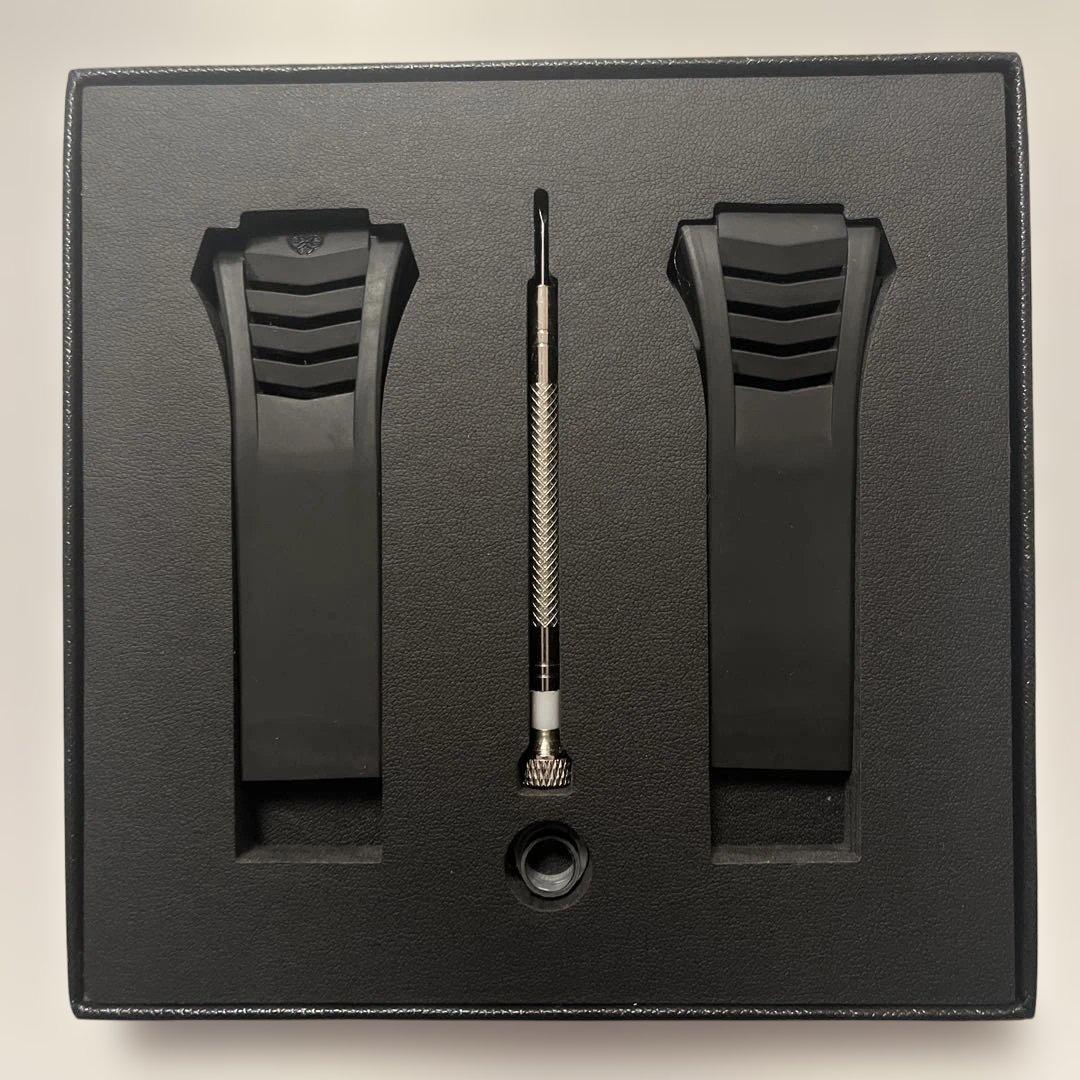 ゴールデンコンセプト　替えストラップ　ラバーベルト　ブラック