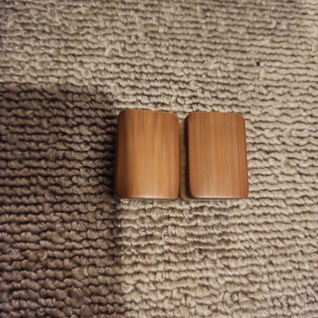 麻雀セット ヒョウ柄ケース付き　背竹　骨