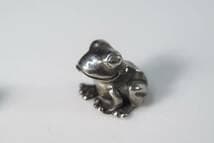 Vintage 銀製　動物のフィギュリン　ADAC　スターリングシルバー