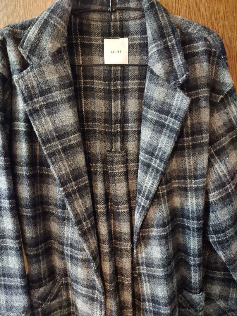 Muller チェックコート