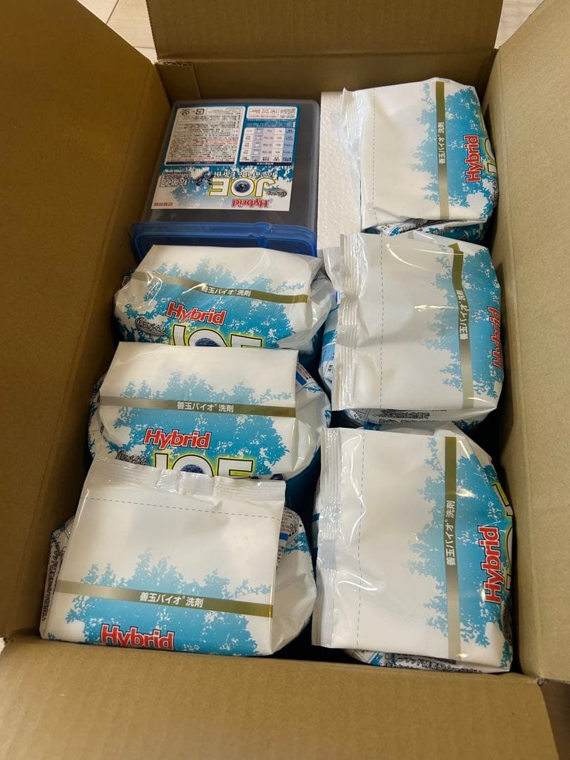 善玉バイオ洗剤ハイブリッドJOE 1.3kg 六個入り