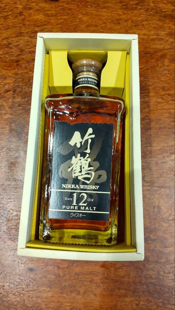 竹鶴　12年　660ml　オールドボトル　箱付