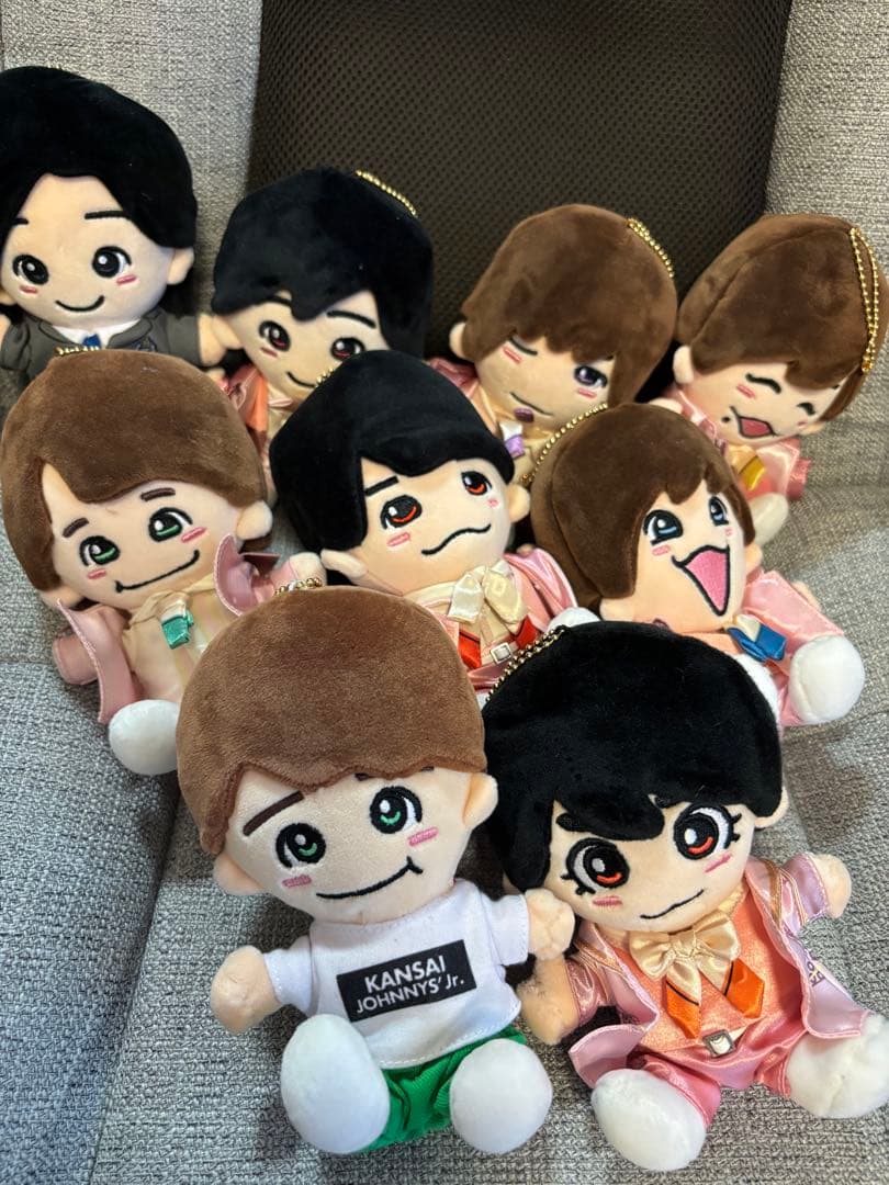 なにわ男子　ちびぬい　9体セット