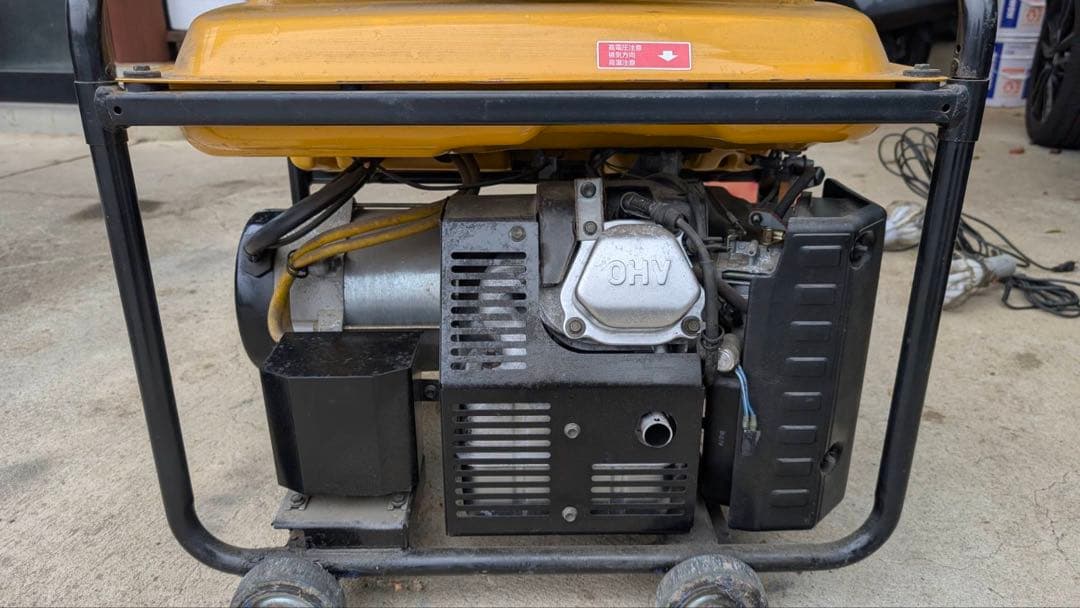 SUZUKI ガソリン発電機 エンジンウェルダー溶接機