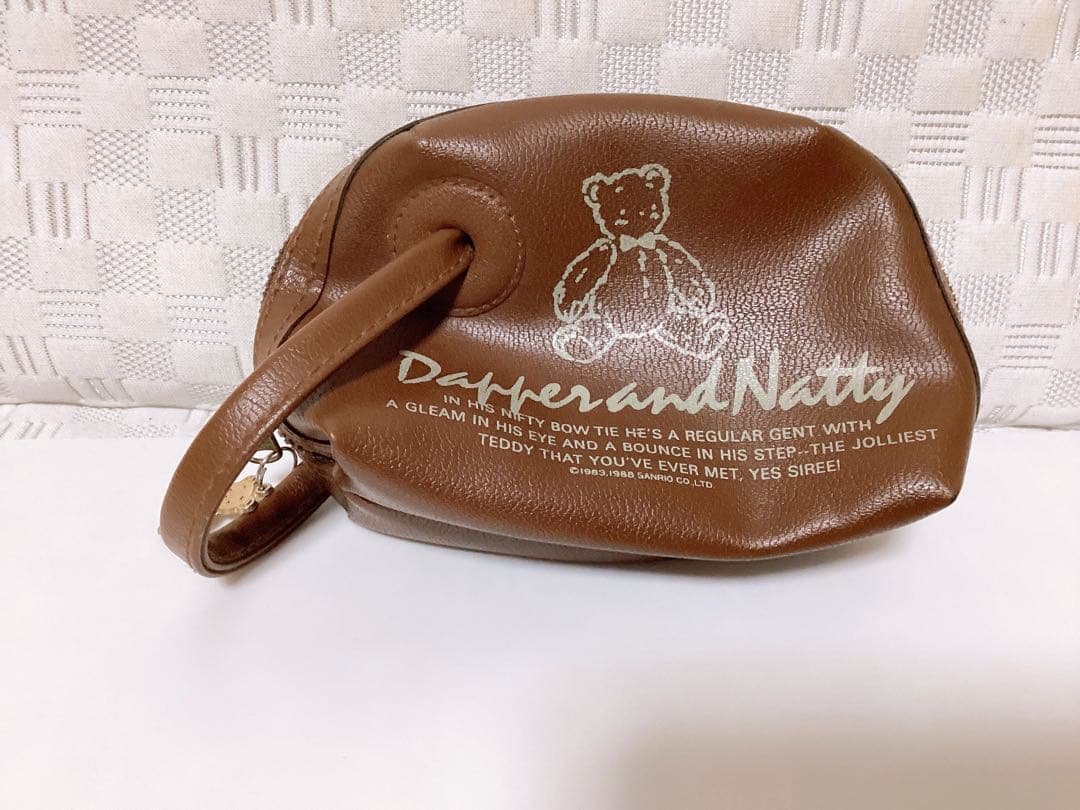 昭和レトロ ❤︎サンリオ MR.BEAR’S DREAM❤︎ バッグ&ポーチ レア