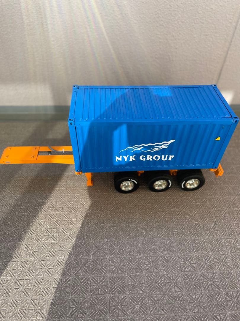 タミヤ1/14 17プロフィア20ft海コンシャーシ　フルオぺ