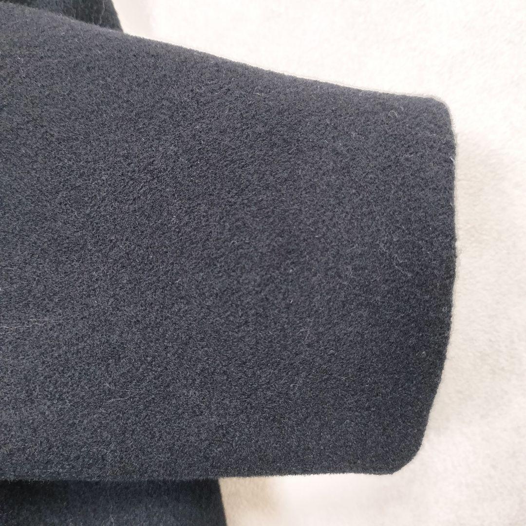 美品✨ジャンポールゴルチエ まち針刺繍 チェスターコート ブラック ウール