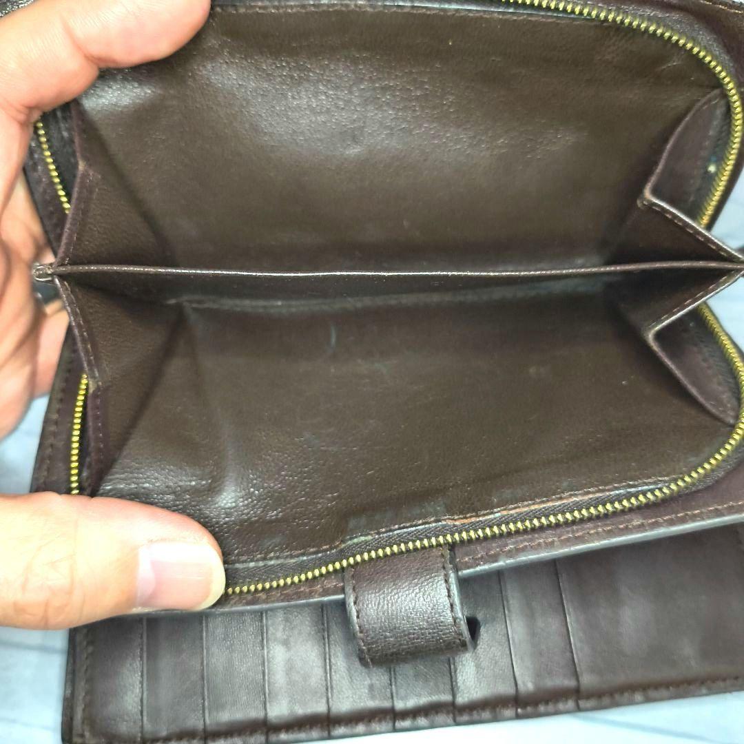 て*き様 BOTTEGA VENETA ブラウン　レザー イントレチャート 二つ